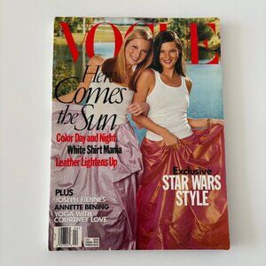 Vogue magazine April 1999 - Maggie Rizer and Kate Moss